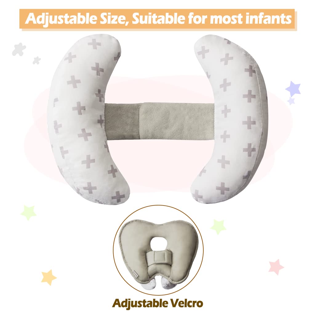 Almohada de apoyo para bebé, soporte de cabeza y cuello