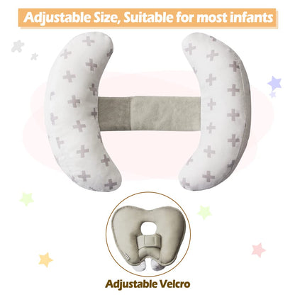 Almohada de apoyo para bebé, soporte de cabeza y cuello