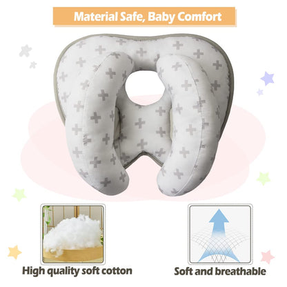 Almohada de apoyo para bebé, soporte de cabeza y cuello