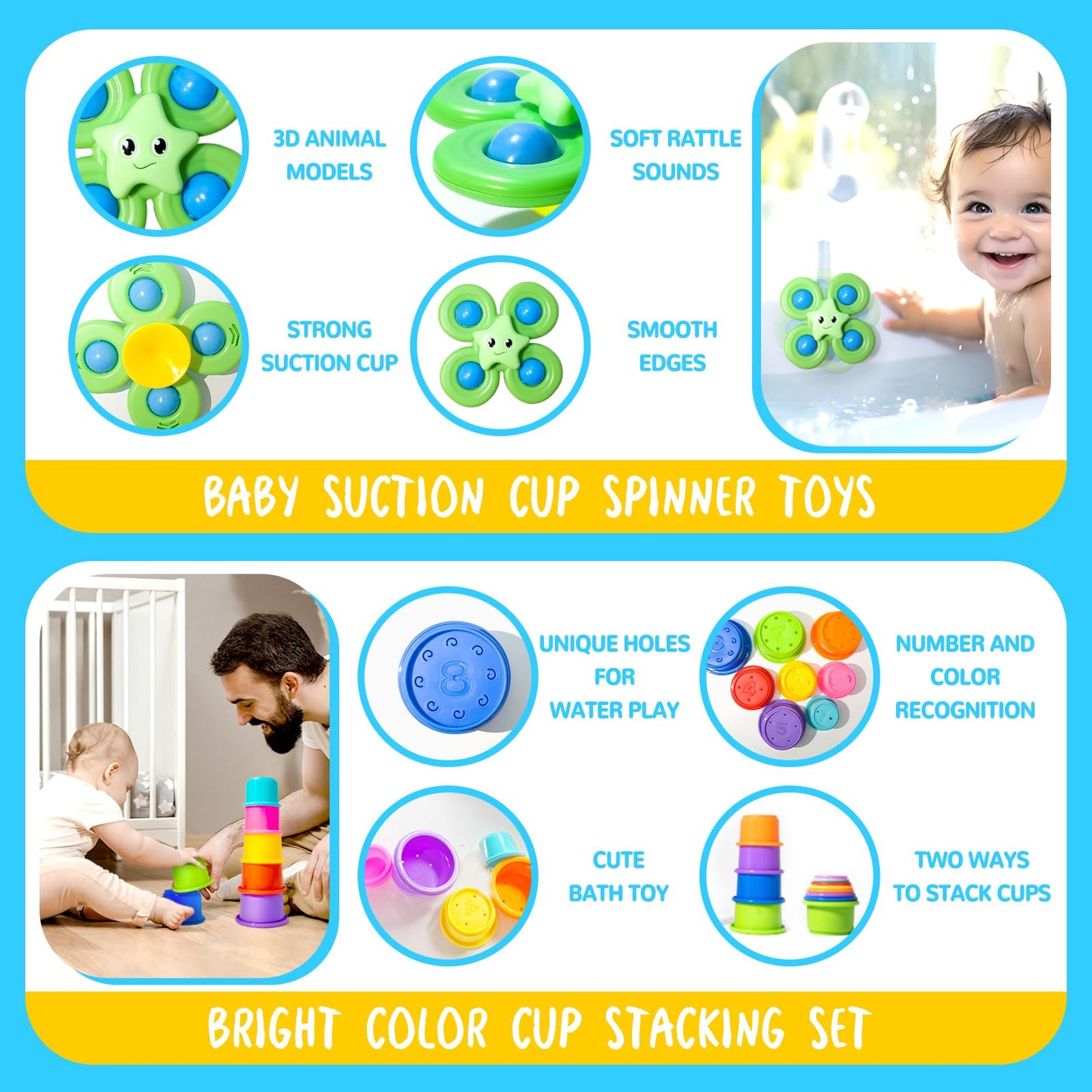 Juguetes Montessori para bebés