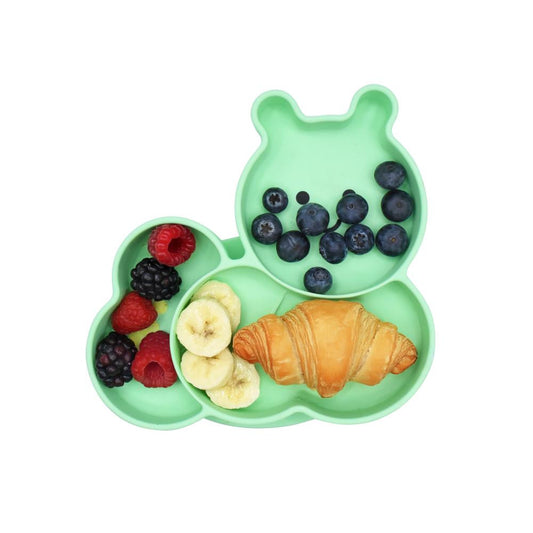 Melii Silicone Divided Suction Plate - Caterpillar