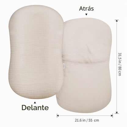 Wimist funda de muselina para tumbona de bebé