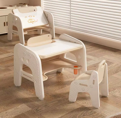 Escritorio Infantil Multifuncional con Silla Ergonómica