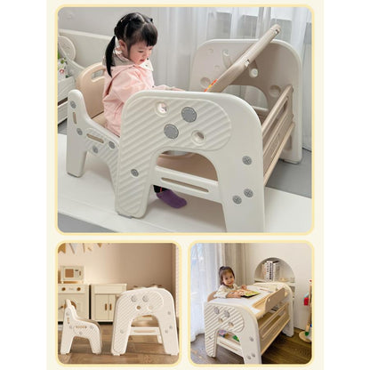 Escritorio Infantil Multifuncional con Silla Ergonómica