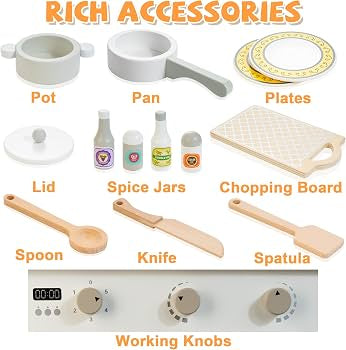 Cocina de Madera Blanca