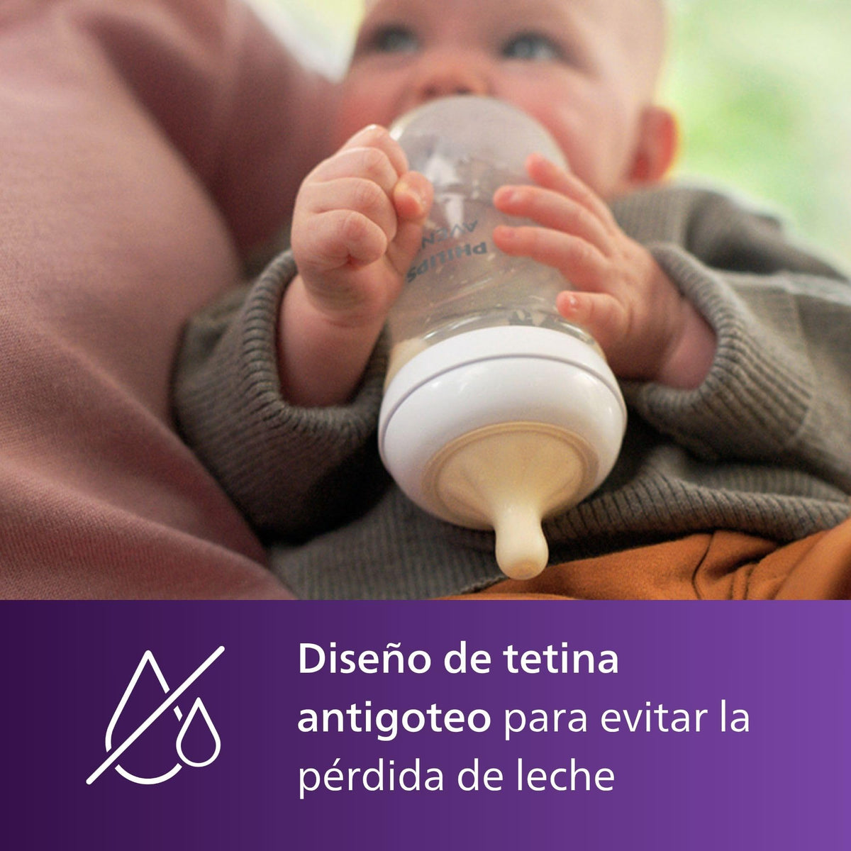 Philips Avent Tetinas de respuesta natural, flujo extra lento (flujo 1), paquete de 4
