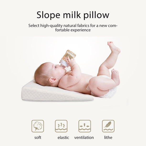 Almohada cuña anti-reflujo para bebés