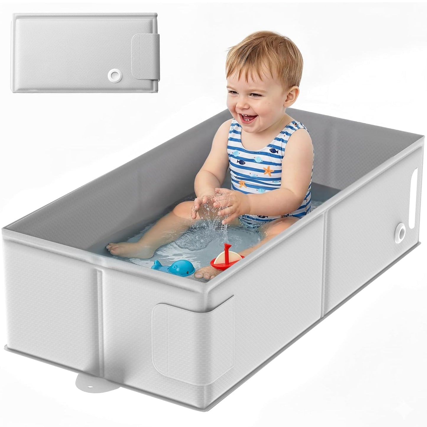 Bañera de bebé para niños de 6 meses a 3 años