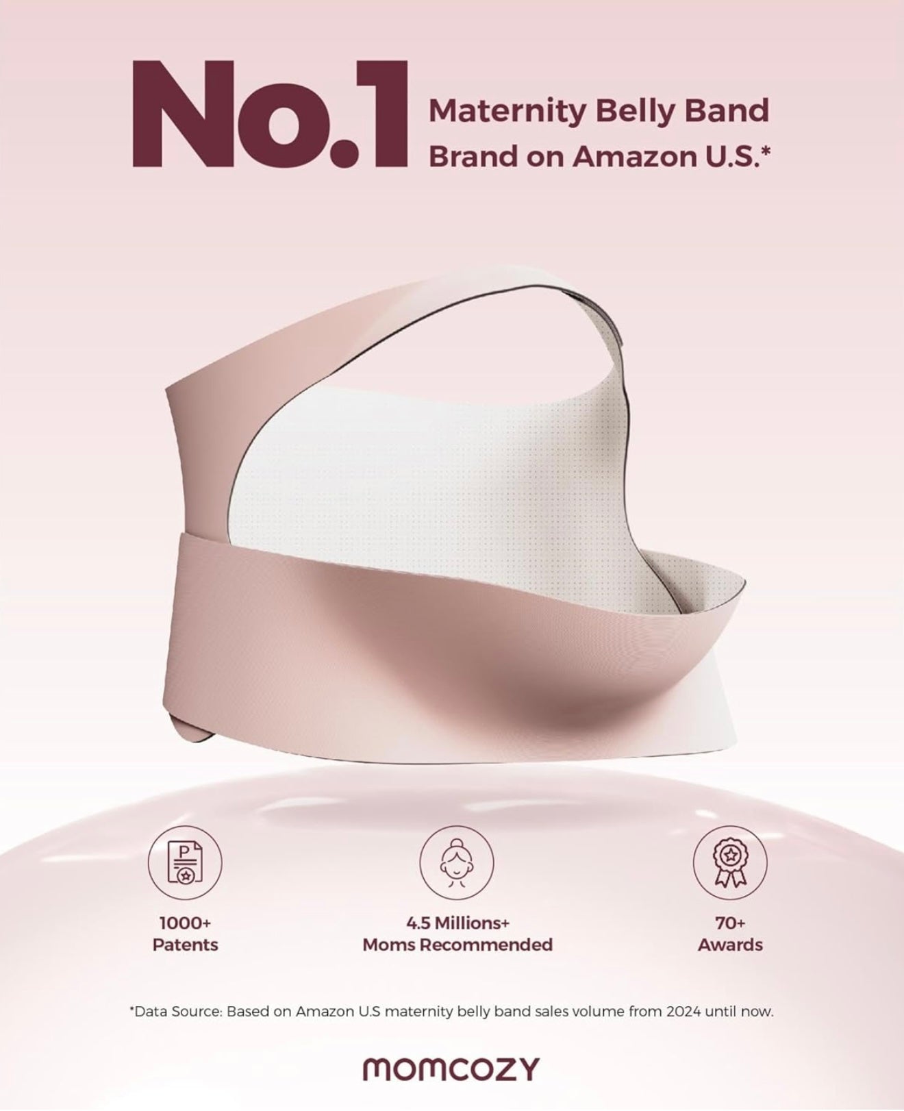 Momcozy CozySupport - Banda para el vientre, talla 2XL