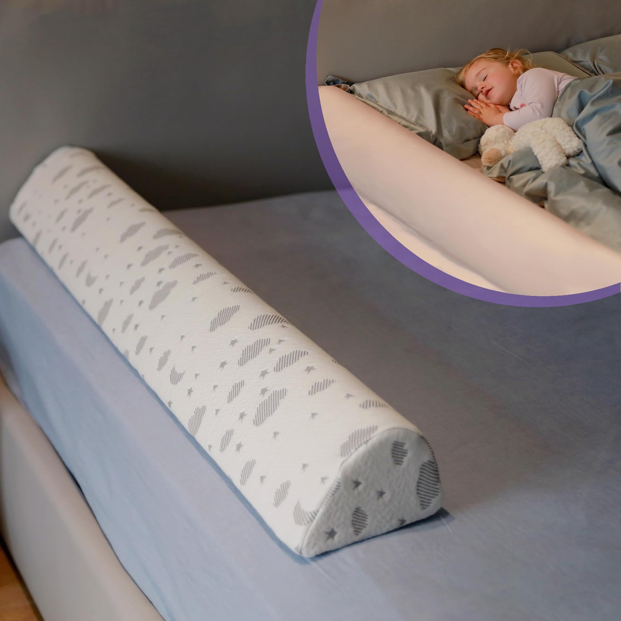 Riel de cama para niños pequeños