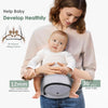 Portabebés de cadera FRUITEAM - Portabebés ergonómico con asiento de cadera y ajustable