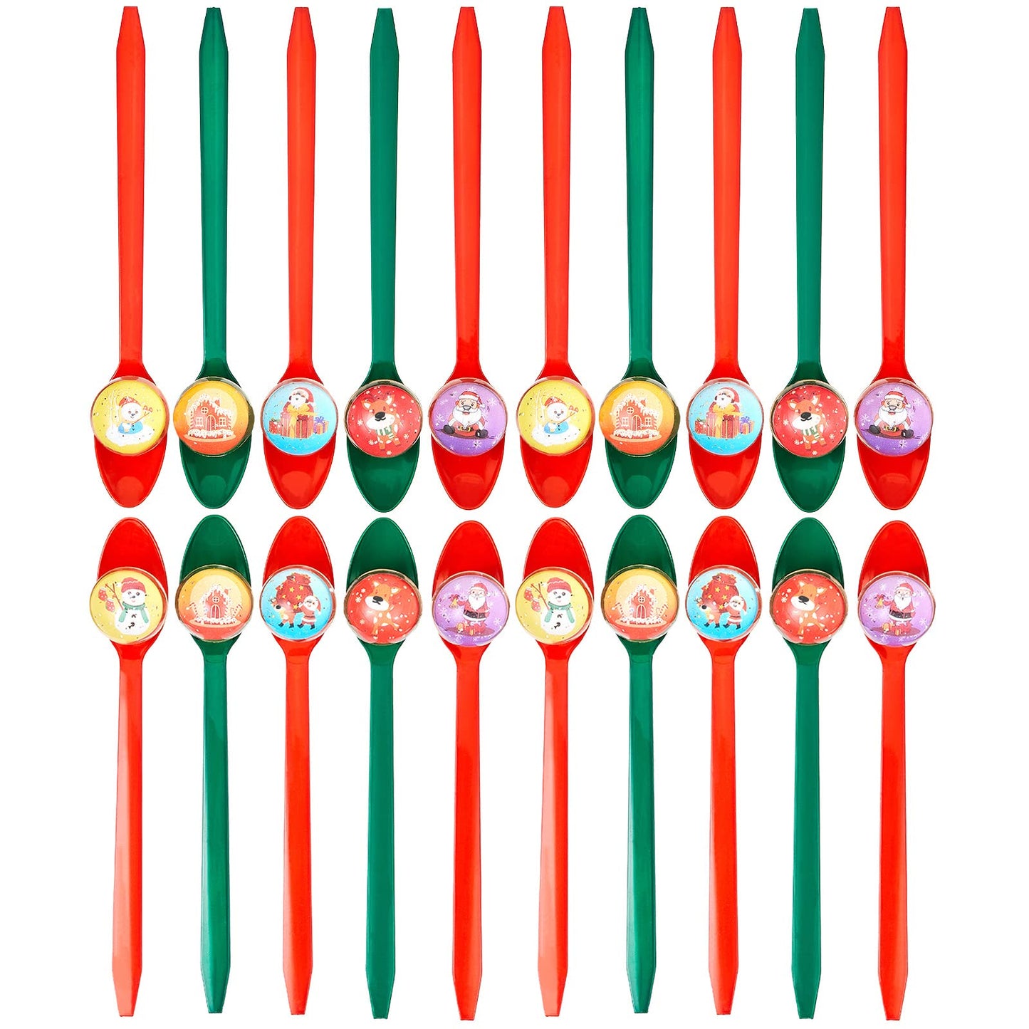 Juego de Navidad de 40 piezas, pelotas hinchables