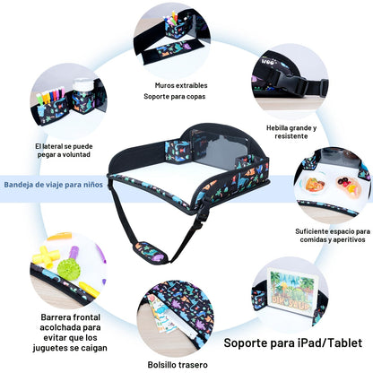 COOLBEBE Bandeja de Viaje para Niños