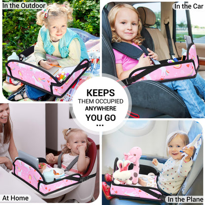 COOLBEBE Bandeja de viaje para niños para asiento de automóvil infantil