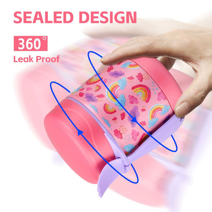 Termo de sopa de 10 onzas para niños con aislamiento térmico para alimentos calientes