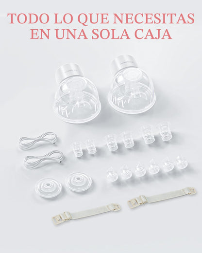 Extractor de leche portátil S12, bomba eléctrica de lactancia materna manos libres