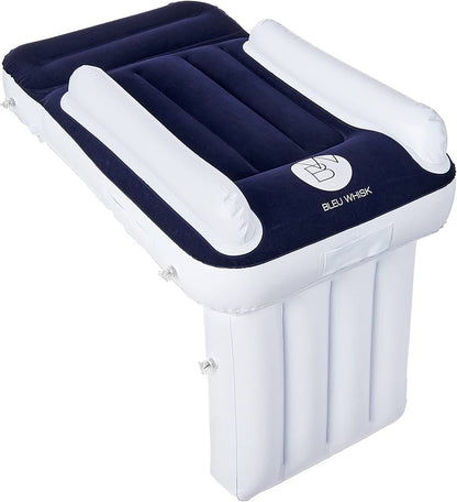 BleuWhisk - Cama inflable de viaje para niños sin inflador