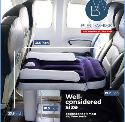 BleuWhisk - Cama inflable de viaje para niños sin inflador