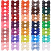 70 lazos para el cabello de 2 pulgadas para niñas, 35 colores