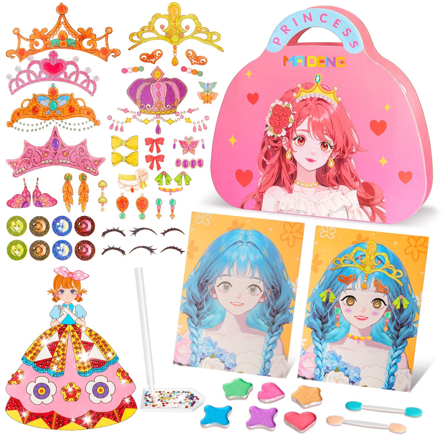 SUPRBIRD Kit de manualidades de papel de princesa