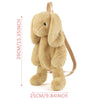Mochila de peluche de conejo