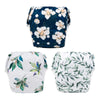 Pañales de baño Babygoal para bebés y niños, reutilizables, ajustables, lavables, talla única (0-8 meses)