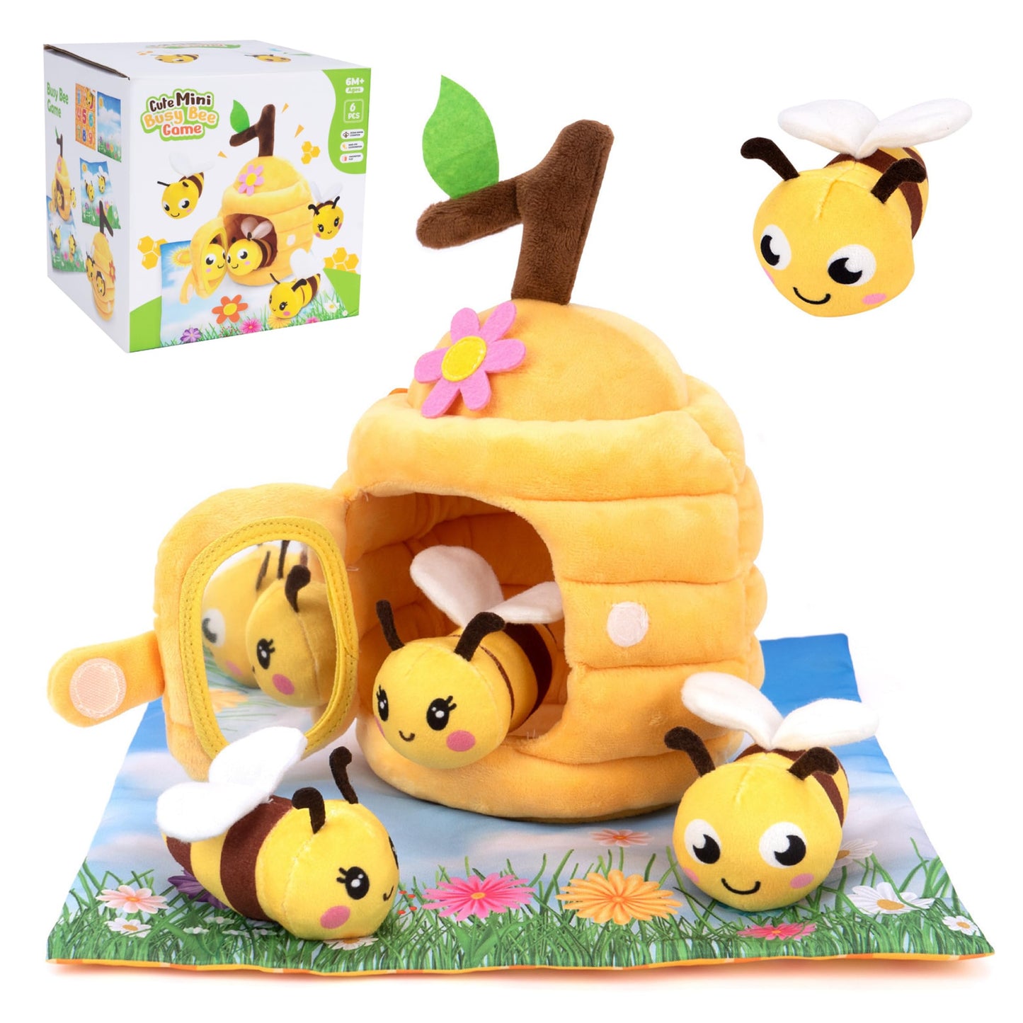 Juguetes de abejas para bebés de 6 a 12 meses