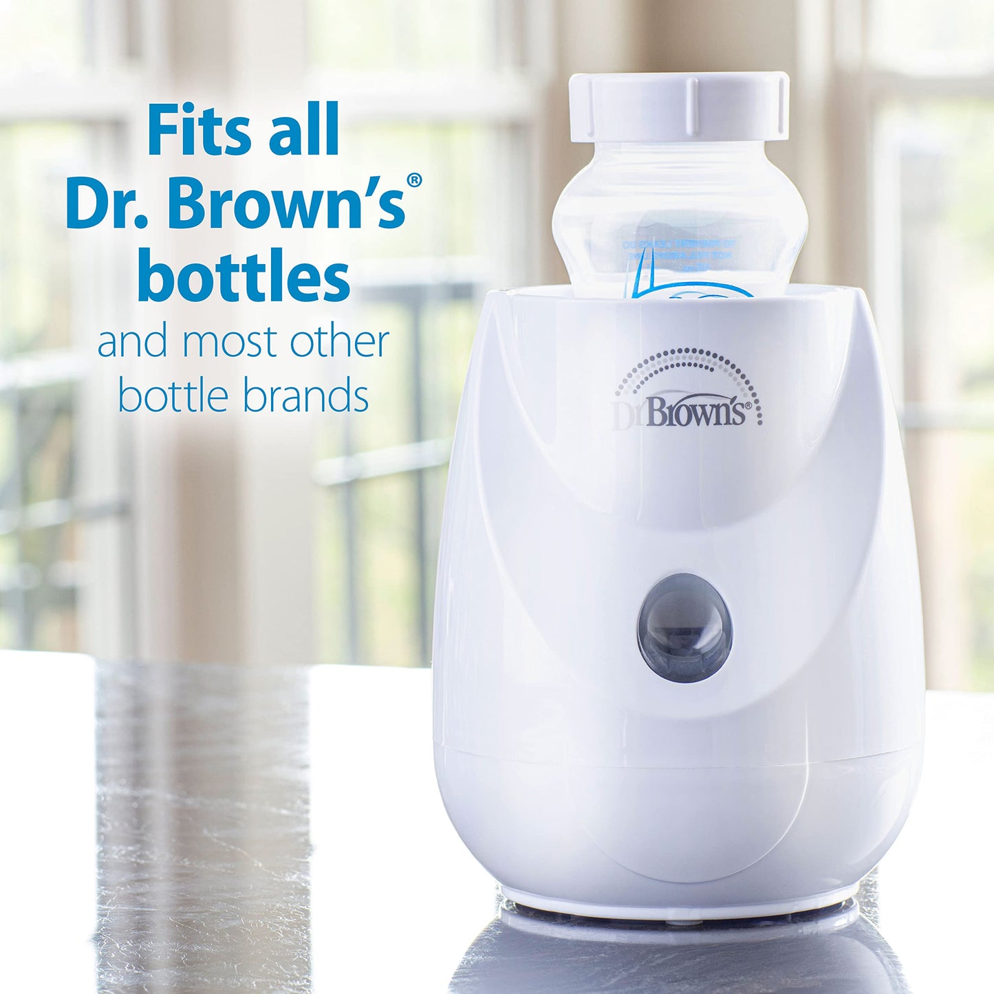 Dr. Brown's Calentador de biberones y esterilizador Insta-Feed para biberones y frascos