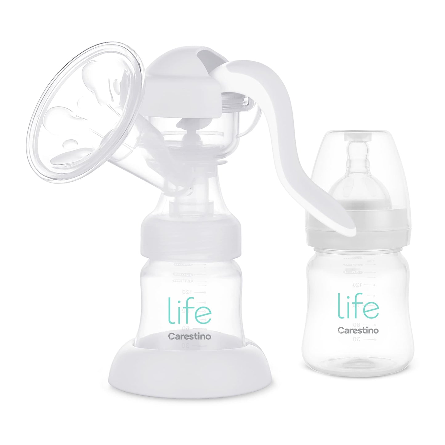 Extractor de Leche Manual con Biberón