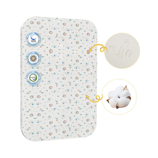 Colchón de espuma viscoelástica para pack n play, 38 "x 26" x 2 pulgadas