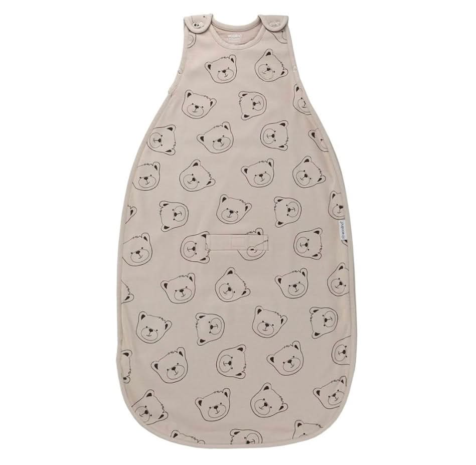 Woolino Saco de dormir de lana merino y algodón orgánico para bebé de 2 a 24 meses