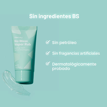 Frida Baby Ungüento de Vapor Sin Desorden, Ungüento de Vapor para Bebé