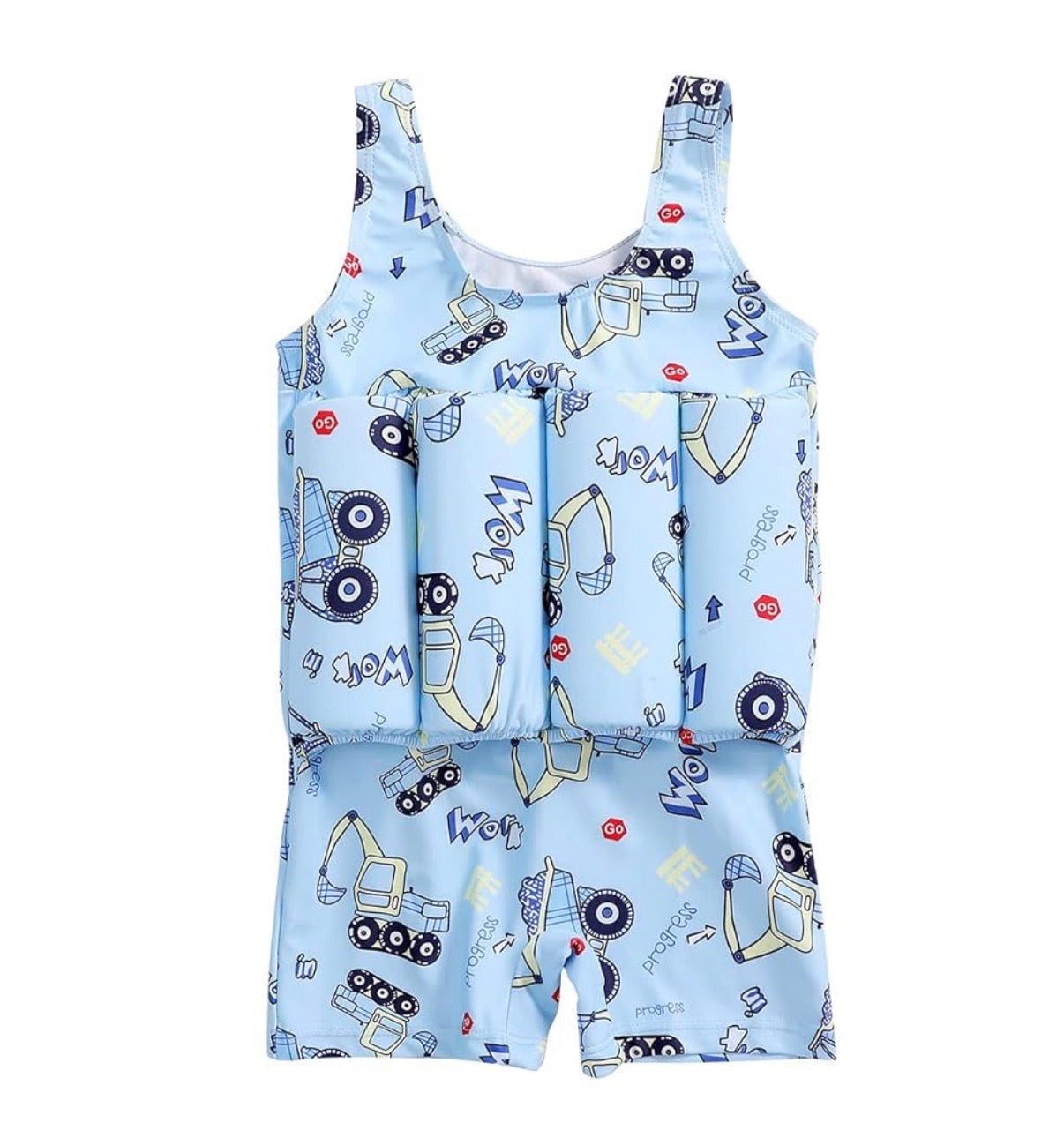 Traje de baño flotante para niños, 18-24 meses