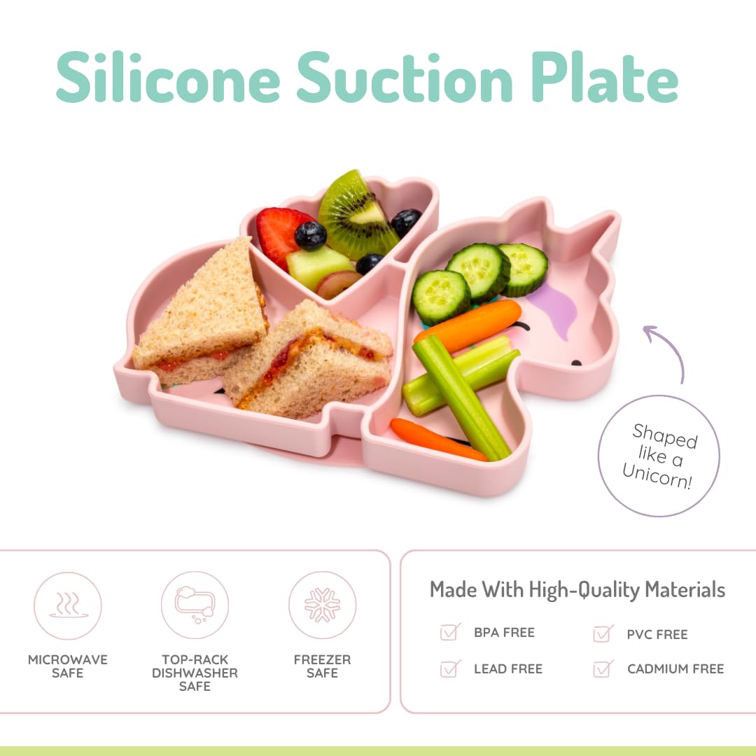 Plato de succión- Unicornio