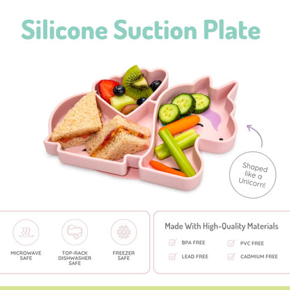 Plato de succión- Unicornio