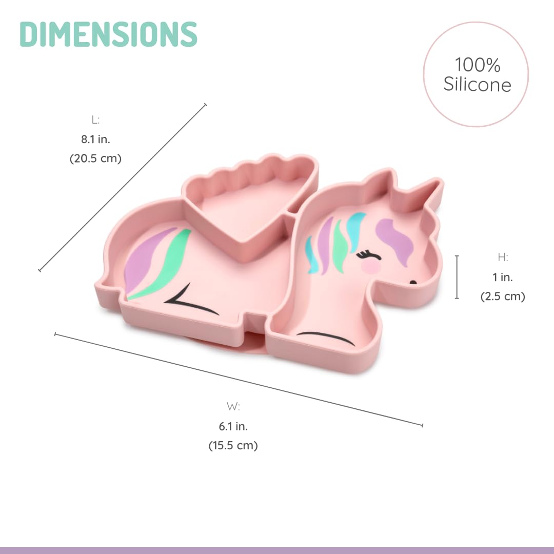 Plato de succión- Unicornio