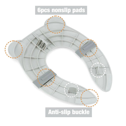 PandaEar Funda de asiento de inodoro | Asiento de inodoro plegable de viaje