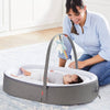 Skip Hop- Playful Retreat Baby Nest - Grey Melange