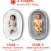 Skip Hop- Playful Retreat Baby Nest - Grey Melange
