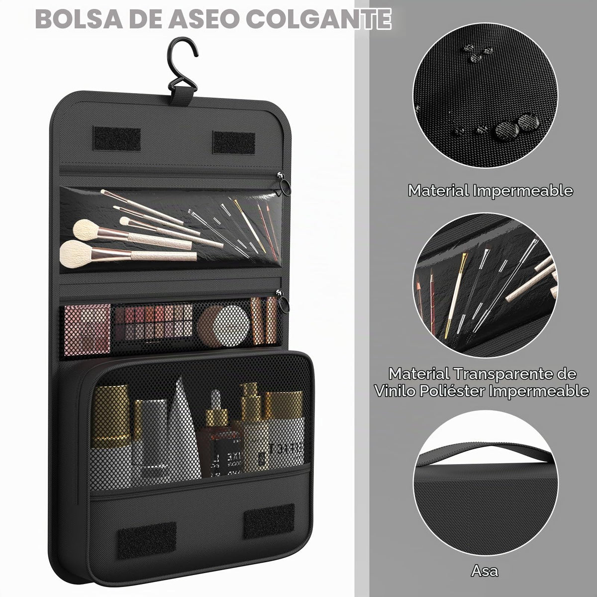 Juego de 8 cubos de embalaje para viajes