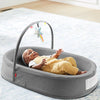 Skip Hop- Playful Retreat Baby Nest - Grey Melange