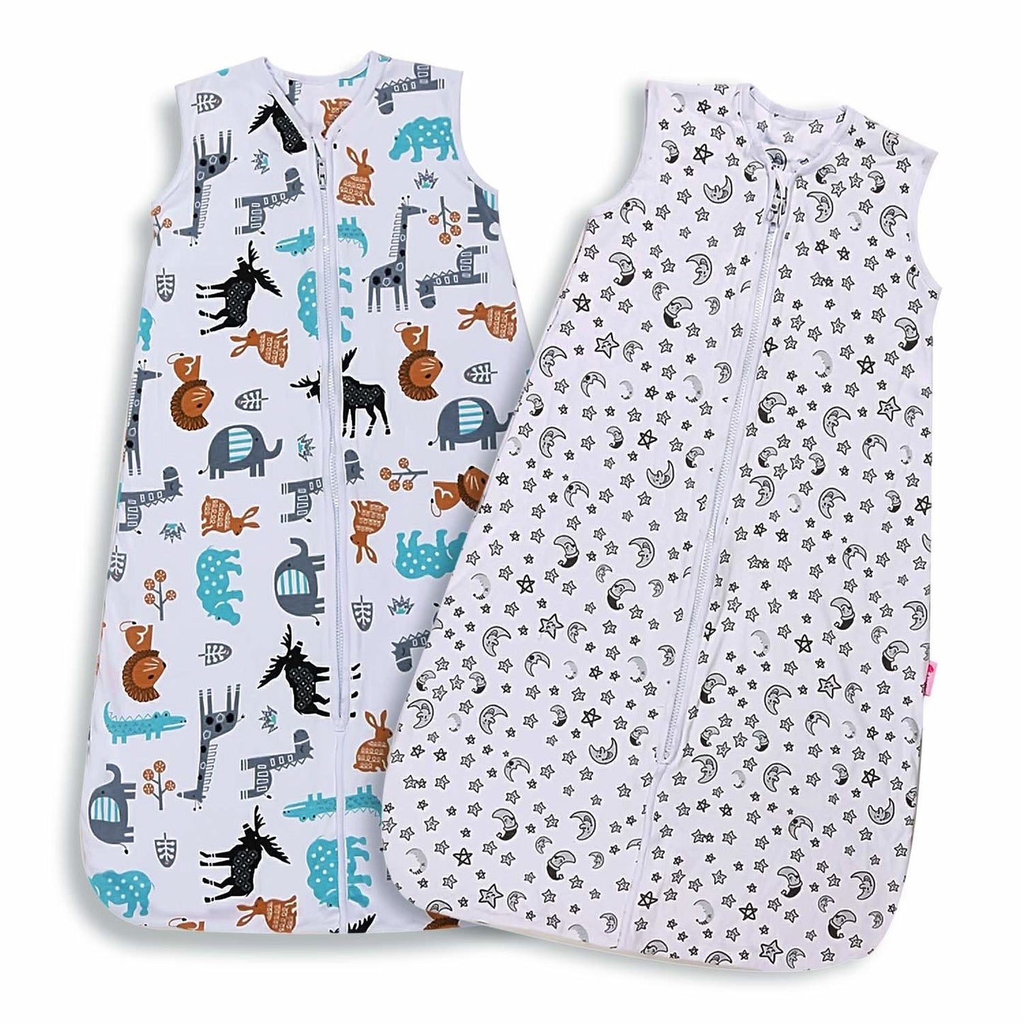 Lictin Saco de dormir para bebé de 0.5 tog – Paquete de 2 sacos de dormir para niños de 18 a 36 meses