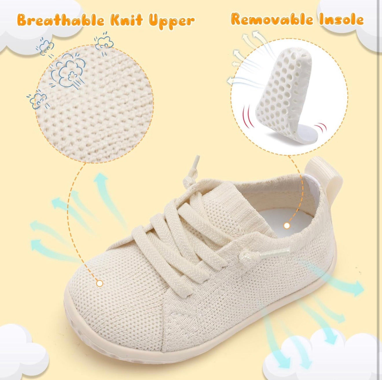 Centipede Demon Zapatos de bebé para bebé, transpirables para bebés, 12-18 meses