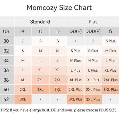 Momcozy - Brasier de lactancia, Talla L