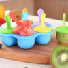 Moldes de silicona para paletas, moldes para paletas de hielo