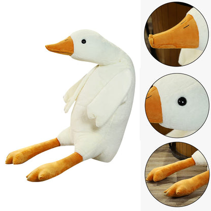 MDXMY Almohada de peluche de ganso de 51.2 pulgadas