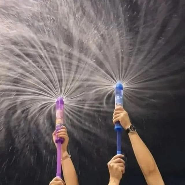 Pistola de agua de fuegos artificiales
