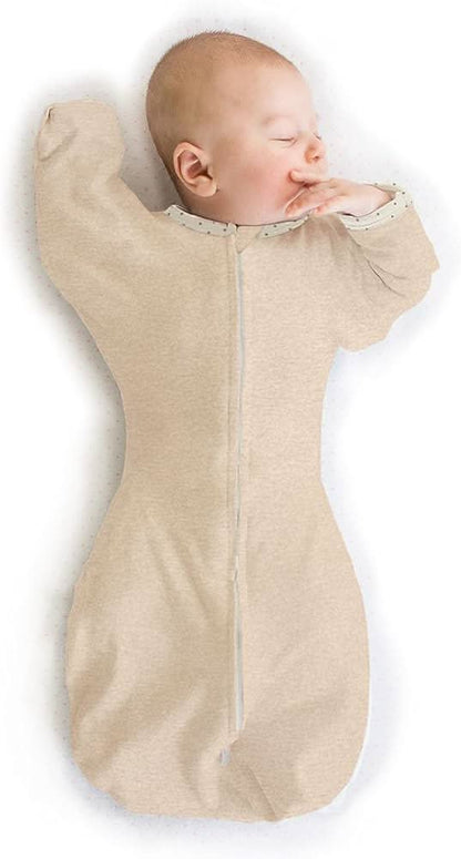 SwaddleDesigns - Saco de transición para envolver con mangas, 3-6 meses