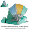 Mambobaby Flotador para bebé con protección solar, 3-24 meses