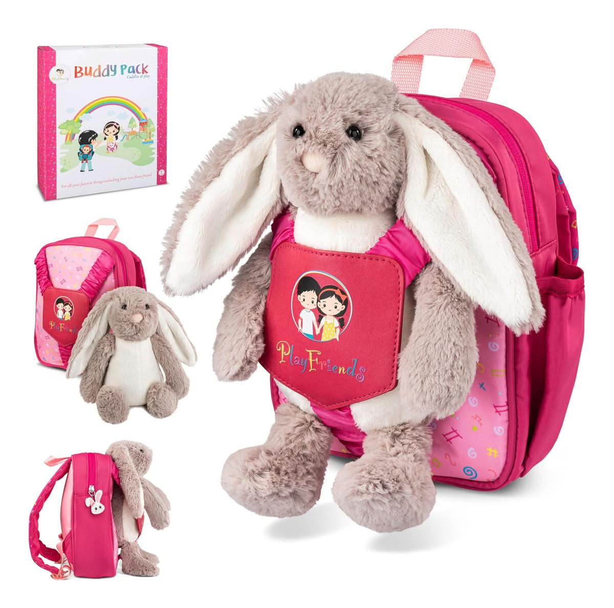Play Friends Playfriends mochila con peluche